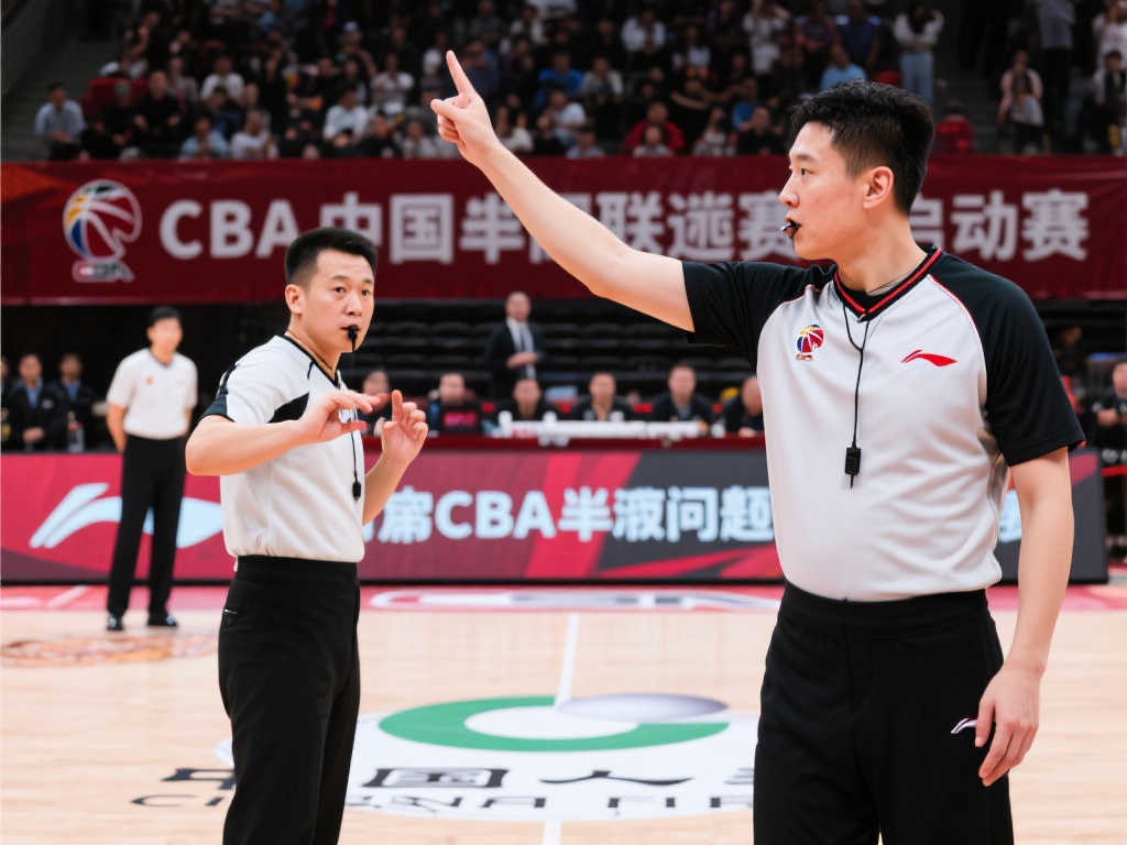 CBA裁判选拔全新开启，公开机制确保公平
