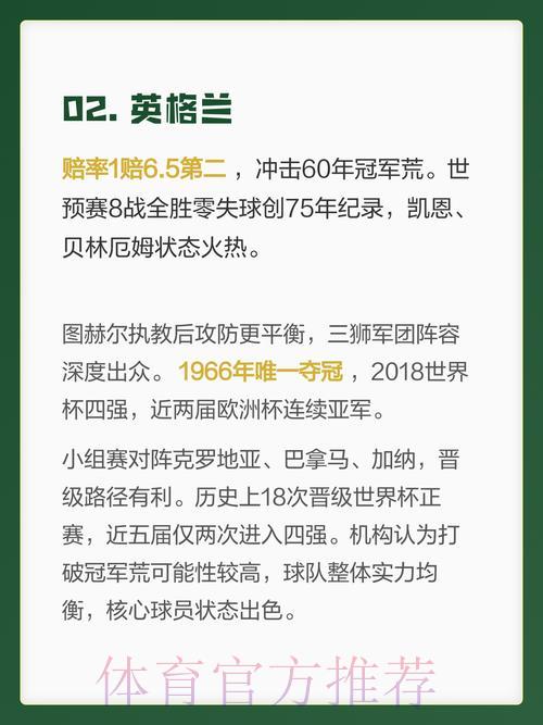 2026年世界杯夺冠热门球队深度预测与解析 2026年世界杯夺冠热门球队深度预测与解析